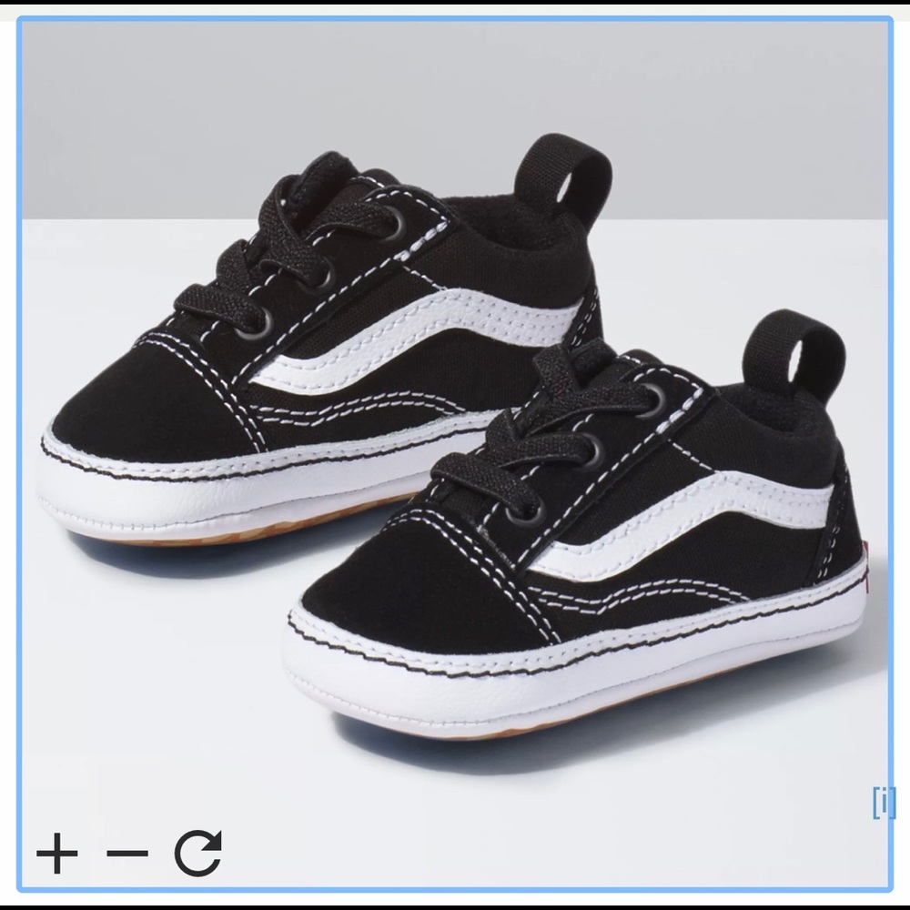 Vans Old Skool Crib- Size 2, Brand New, never used